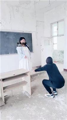 【营】户外-荒废教室惩罚学生奴【上】 JS250312-3