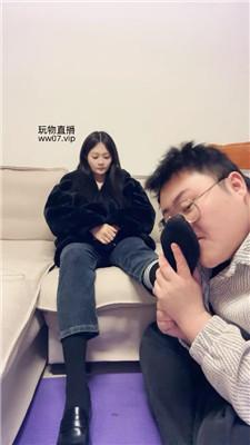 【埋汰】健身后皮鞋黑袜虐狗子 JS250224-12