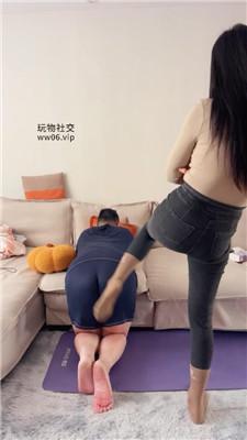 【埋汰】牛仔裤坐脸/原味棉袜脚踩虐 JS250109-31