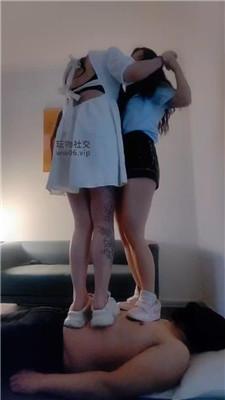 【江湖狼】双S-纹身小主轮流踩踏 JS250205-26