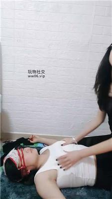 【鹿S】内裤套头虐闺蜜狗 JS250306-24