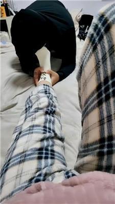 【小羊咩咩】白棉袜脚玩虐家奴 JS250120-3