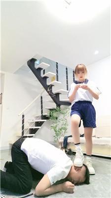 【淡颜】学生主-数据线鞭打/连环耳光 JS250223-23