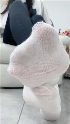 【酥麻麻】瑜伽裤白袜裸足    250219-19