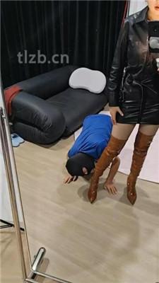 【猫爷】长靴踩踏/捆绑/闻舔原味灰丝jio