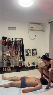 【嘉欣】狂抽耳光/铆钉高跟网袜虐/骑马 bf49604