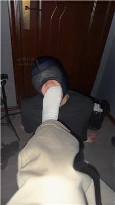 【狗哥】健身后原味鞋袜迷晕狗 bf50542