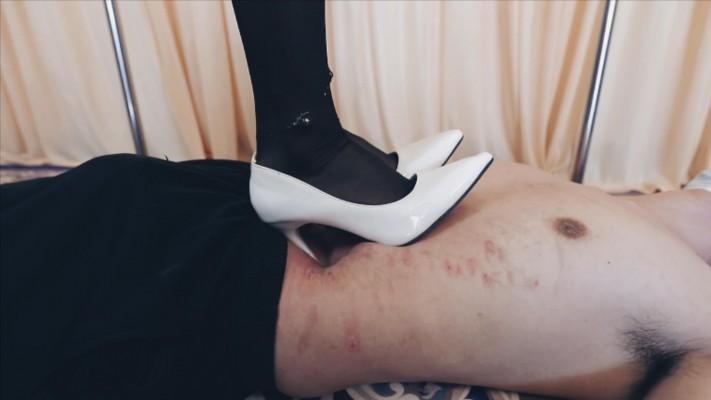 〖H.P.L栖心之栈〗—芷晴高跟踢踩破皮 HPL-210915