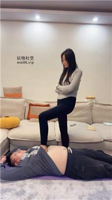 【埋汰】坐脸窒息玉足踢踹 JS250105-8