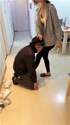 【Da猫】素人S-舔不好脏鞋被暴揍【双视角版】 JS250122-1