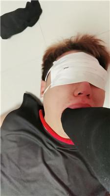 【皮皮】长靴捂了一天的黑棉袜虐男友 bf49609