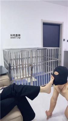 【七S】囚禁狗笼彻底训化 JS250228-33