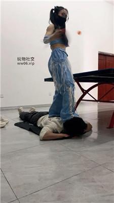 【南月女神】物化家具奴-陪主人打球 bf50966