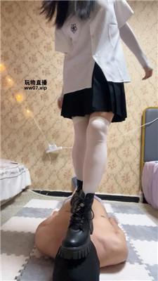 【林清雅】短靴白丝踢踹踩踏 bf52887