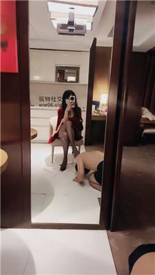 【米小唐】高跟黑丝踩踏虐乳 JS250106-26