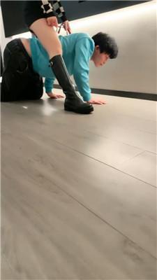 【梦涵】重度鞭打-长靴白袜踢踹 bf50056