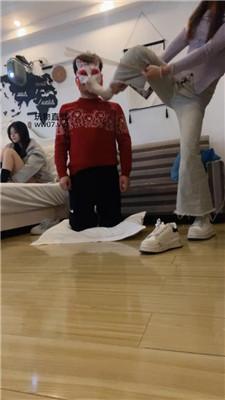 【沐沐大大】手铐捆绑/跪舔小白鞋/藤条抽 JS250226-17