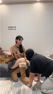 【松紫大大】长靴踩虐胯下辱/口吐喂食/舔卫生巾/白袜蹂躏 bf49451