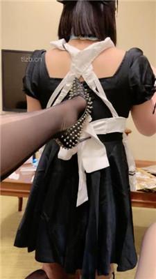 【玥樾】母畜女仆装-钉子高跟黑丝玩虐