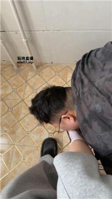 【埋汰】皮鞋白袜玩虐胖狗奴 JS250314-10