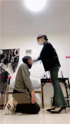 【甜心教主】双S-鞋碾压踩/揪耳朵/舔口水鞋底/腿夹【双视角版】