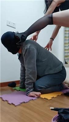 【思纯】揪耳朵/捆绑/性感黑丝诱惑/滴蜡 JS250107-19