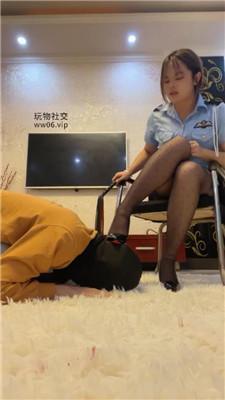 【小菀】女警官滴蜡之刑/高跟黑丝踩 bf48971