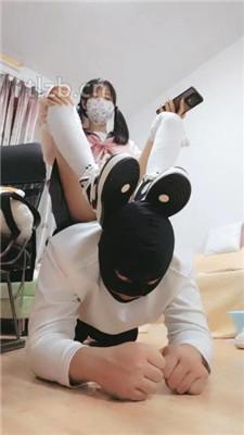 【奶味小仙女】洛丽塔白丝S虐抖M哥哥