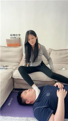 【埋汰】白棉袜玉足踩踏骑马 bf49547