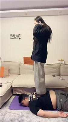 【埋汰】瑜伽女教练的脚下奴【上】 JS250218-7