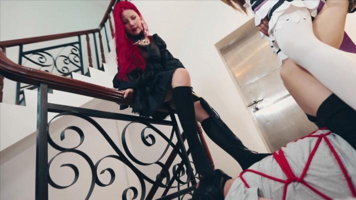 〖H.P.L栖心之栈〗—黑白双煞吊刑奴 HPL-211025