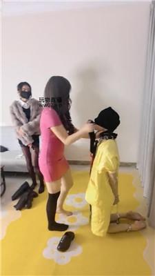 【婉心】双S-反绑暴力踢踹虐打【双视角版】 bf50672