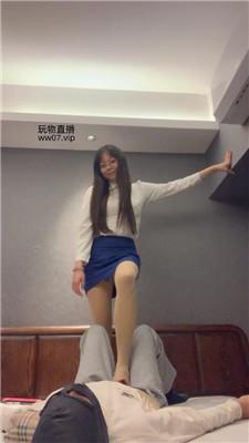 【宝娜】坐脸腿绞窒息/高跟肉丝脚踩 bf50949