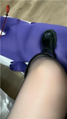 【棋棋大人】长靴捂白袜黑丝气味辱 JS250306-22