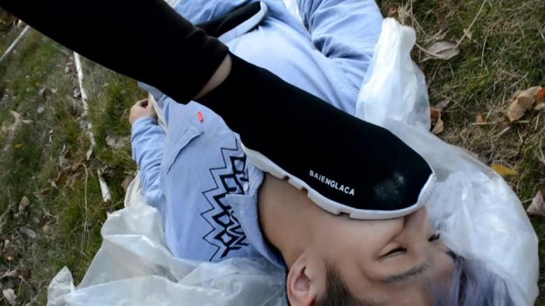 〖H.P.L栖心之栈〗—夏芙户外脏鞋调教