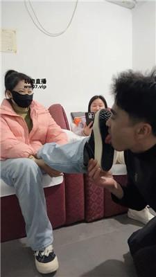 【刘二狗】双S-舔脏鞋原味棉袜 JS250316-22