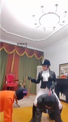 【魔鬼天使】马术女主-骑马骑脖驯化 JS250116-29