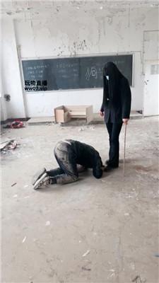 【大小姐】户外-荒废教室惩罚学生奴【下】 JS250312-4