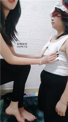 【鹿S】内裤套头虐闺蜜狗 JS250306-24