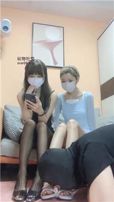 【鹿可】双S-高跟美腿踩虐强迫舔/鞋跟插嘴/品尝光脚丫【双视角】bf49002