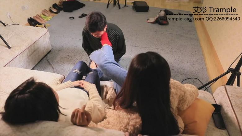 （强烈推荐）南一宅七棉袜裸足虐脸