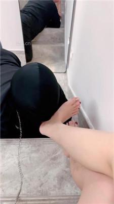 【小软】圣诞女郎-美腿诱惑恋足舔