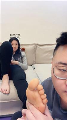 【埋汰】坐脸窒息玉足踢踹 JS250105-8