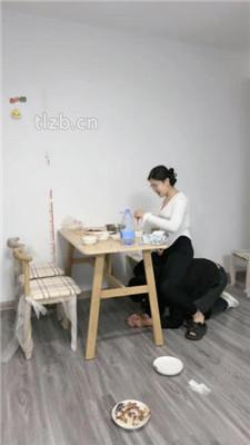 【尤尤子】与主人共进晚餐的幸福