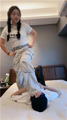 【猴歌】马尾辫素人S暴力虐打 bf52650