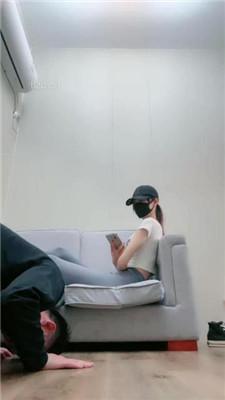 【美娜格格】人体家具奴伺奉主人