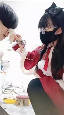 【广西木木】可爱洛丽塔及膝袜踩虐/喂圣水/舔卫生巾 JS250106-59