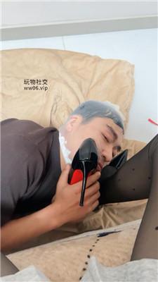 【莹莹】高跟碾压踩踏脚垫奴 JS250203-6