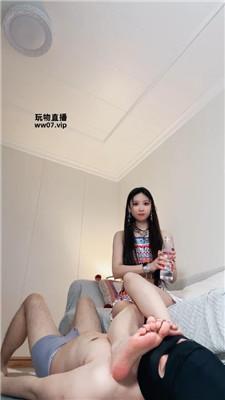 【猫神】人字拖玉足恋足舔 bf53384