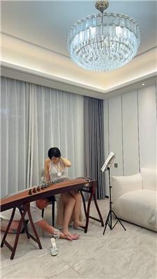 【琴月】素人闺蜜观战-古筝美女脚下奴 JS250429-13